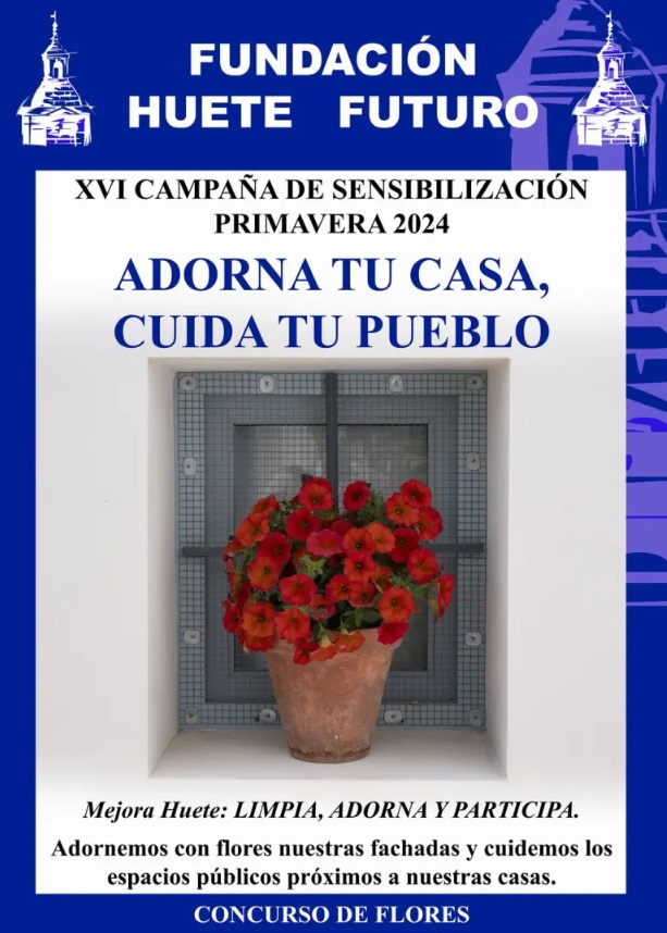 XVI Campaña “Adorna tu casa, cuida tu pueblo” en Huete