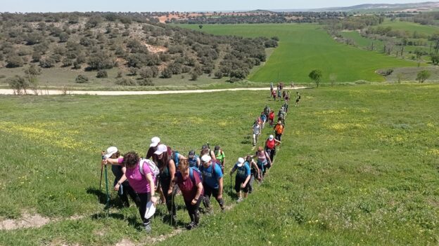 Arranca el I Circuito de Senderismo  Diputación de Cuenca, con un recorrido de 17 Kilómetros en la Mancha Alta Conquense