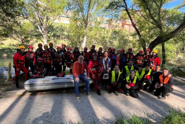 El Gobierno regional elige Cuenca para formar a una veintena de bomberos de la región en técnicas de rescate acuático