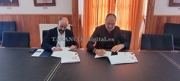 El Ayuntamiento de Tarancón firma un convenio de colaboración con Ceoe Cepyme para dinamizar el comercio local
