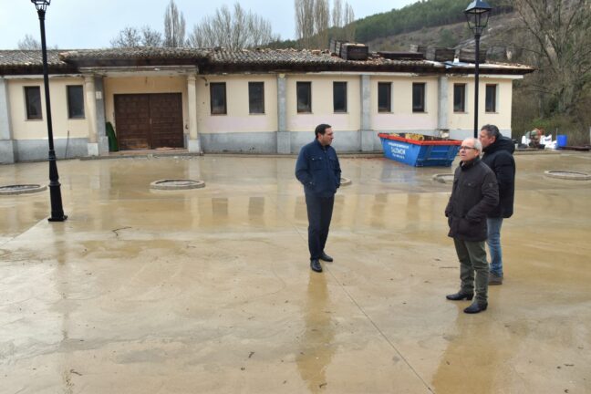 La Diputación de Cuenca está invirtiendo 40.000 euros en arreglar la cubierta del Centro Social de Palomera