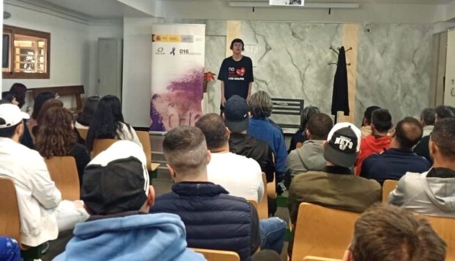 La Subdelegación del Gobierno de España organiza una nueva actividad de sensibilización contra la violencia de género en el Centro Penitenciario de Cuenca