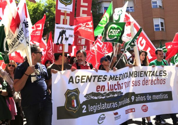Los/as Agentes Medioambientales de CLM califican de “montaje propagandista del Gobierno regional” la presentación de la campaña de incendios de 2024
