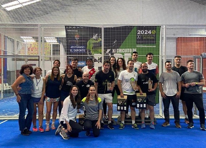 Cincuenta padelistas se dieron cita en el XI Torneo de Pádel “Villa de Iniesta” del Circuito Diputación de Cuenca