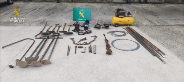 La Guardia Civil detiene a cuatro personas como presuntos autoras de robos con fuerza en la comarca de la Campana de Oropesa