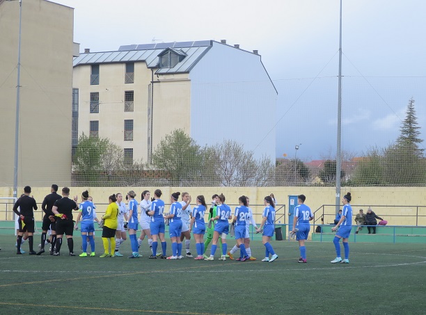Ante el Calvo Sotelo de  Puertollano, despiden la temporada el equipo femenino de la EFB Jesús de la Ossa