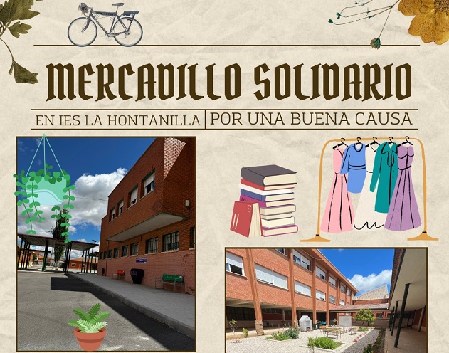 El Instituto La Hontanilla de Tarancón organiza un mercadillo solidario a favor de Cruz Roja