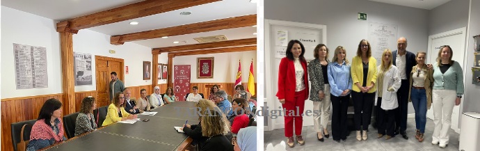 La consejera de Igualdad Sara Simón se ha reunido hoy en Tarancón con el Consejo de Igualdad y las Asociaciones de Mujeres