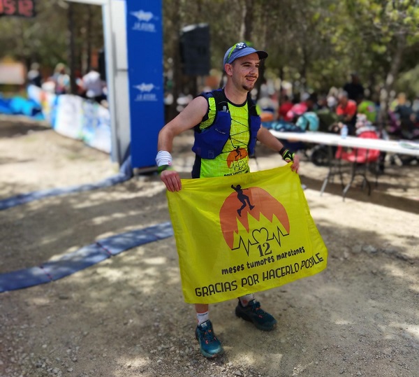 Daniel Caballero completa su quinta maratón dentro del reto ‘12 meses tumores maratones’