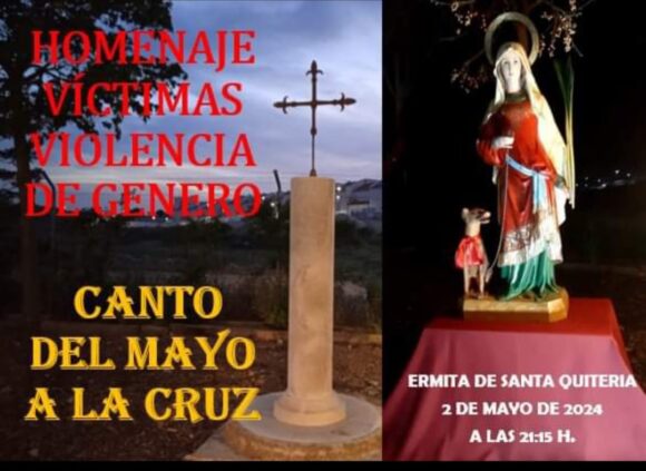 Homenaje víctimas de violencia de género y canto del mayo a la cruz esta noche en el barrio de Santa Quiteria de Tarancón