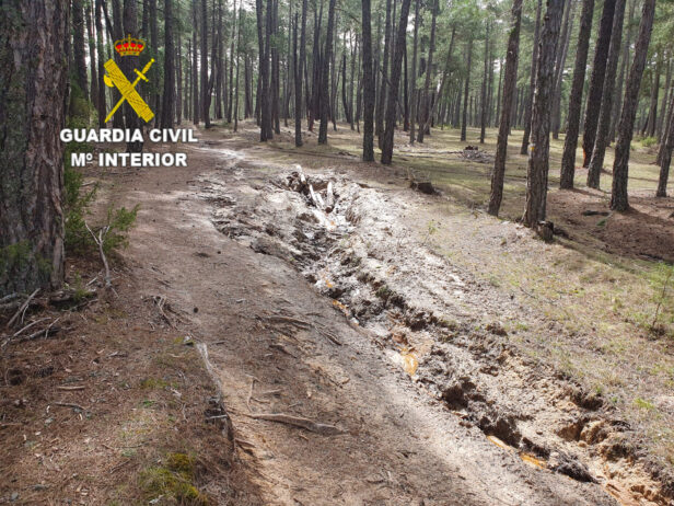 La Guardia Civil denuncia la  organización de rutas todoterreno en el  Parque Natural Serranía de Cuenca