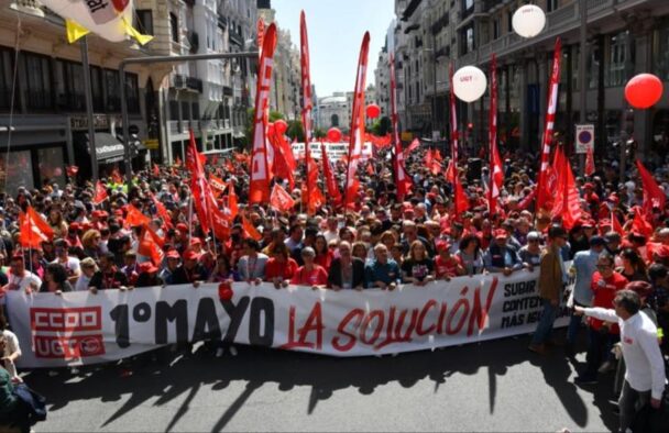 UGT pide en las calles de la región continuar avanzando en nuevos retos laborales y sociales
