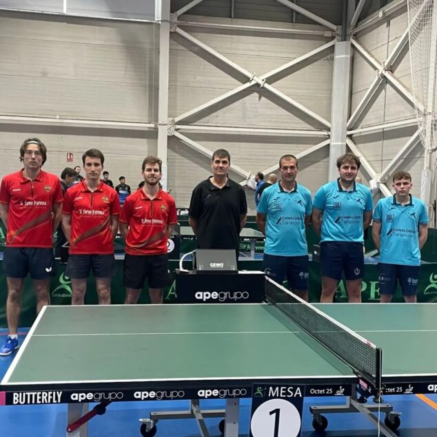 No pudo ser, Canalones Tarancón Tenis de Mesa, se queda sin el ascenso, pero cierra un brillante temporada en la Segunda División Nacional de Tenis de Mesa