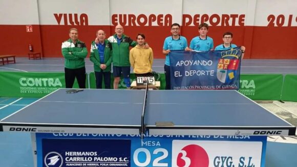 El. tenis de Mesa Tarancón, preparado para cerrar una brillante temporada jugando dos fases de ascenso, para Primera División Nacional y Segunda