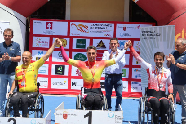 Luis Miguel García-Marquina, Campeón de España de Ciclismo Paralímpico Contrarreloj