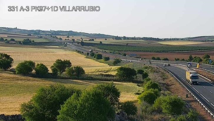 Muere tras ser atropellado un joven de 19 años en la A-3 a la altura de Villarubio (Cuenca)