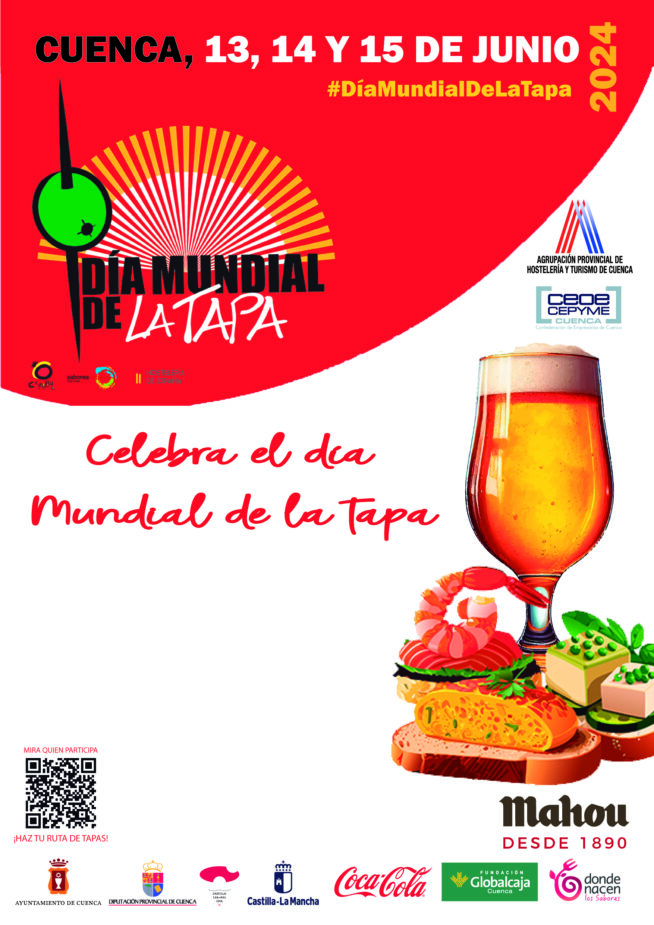 Los establecimientos de la Agrupación Provincial de Hostelería se suman a la celebración del día mundial de la tapa