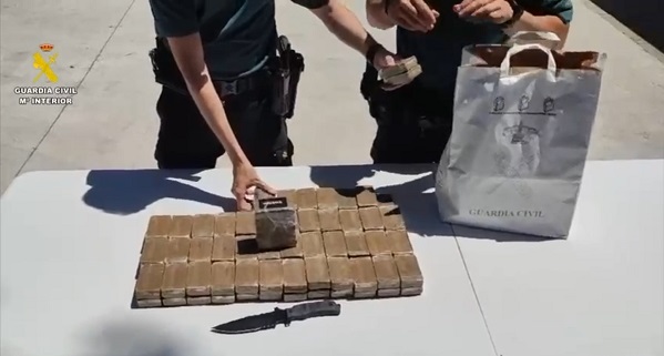 La Guardia Civil detiene a un varón con más de 10 kilos de hachís en la localidad de Seseña