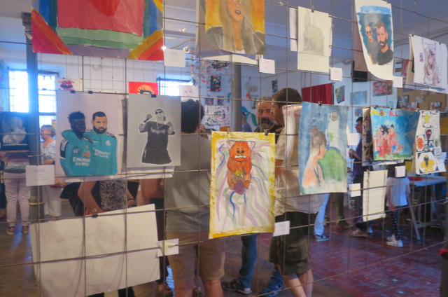 Casa de Piedra, acoge estos días la Exposición de pintura de los alumnos de la Galería de Arte J. Cordoba Arts