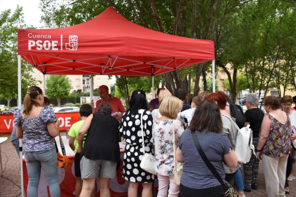 Dolz pide votar al PSOE para seguir contando con fondos europeos como los destinados al hospital o los remontes mecánicos