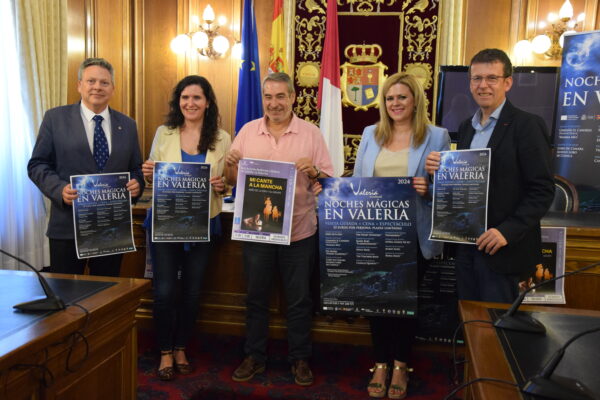 Diputación, Junta y Globalcaja vuelven a colaborar con ‘Las Noches Mágicas de Valeria’ que contará con 13 conciertos