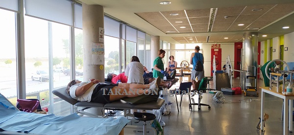 Este martes se realizaban un total de 86 donaciones de sangre en Tarancón