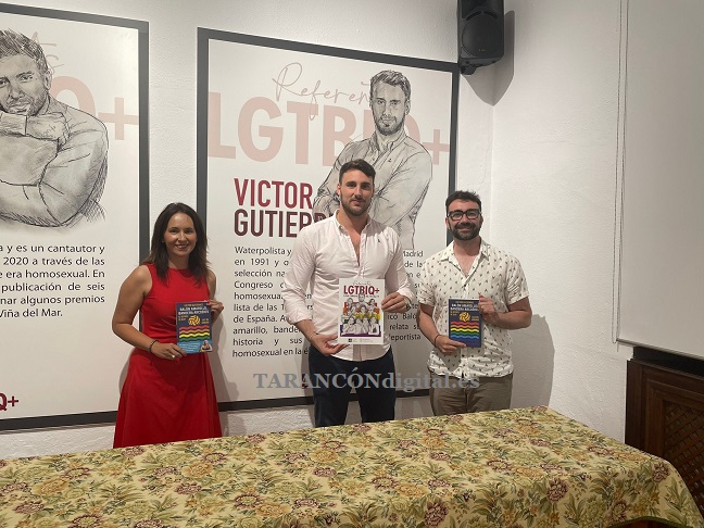 El Jugador de Waterpolo Víctor Gutiérrez presenta su libro «Balón Amarillo, Bandera Arcoiris» en Tarancón