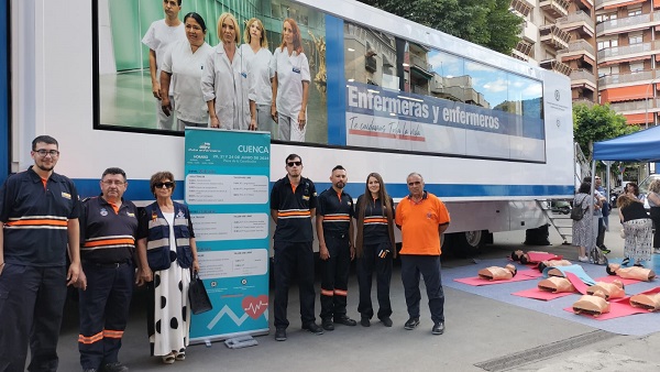 Protección Civil de Tarancón ha participado en la ‘Ruta Enfermera’ de Cuenca