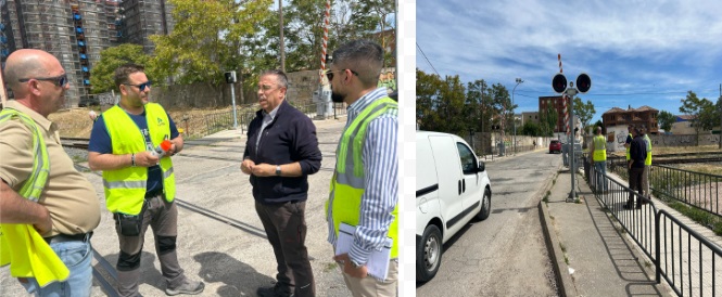 El Ayuntamiento de Tarancón avisa del corte de la calle San Isidro por obras de mejora de Adif en la zona del paso a nivel