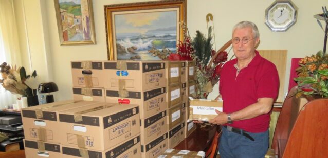 Donación libros a bibliotecas municipales de Tarancón y Montalbo