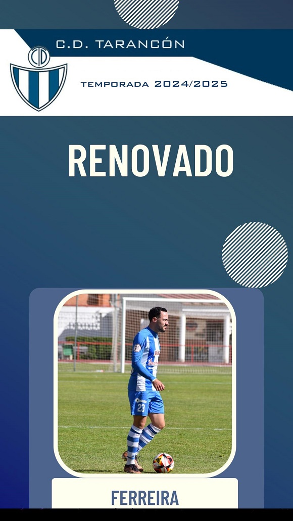 Otro que sigue en la disciplina del CD Tarancon para la próxima temporada, Ricardo Ferreira.