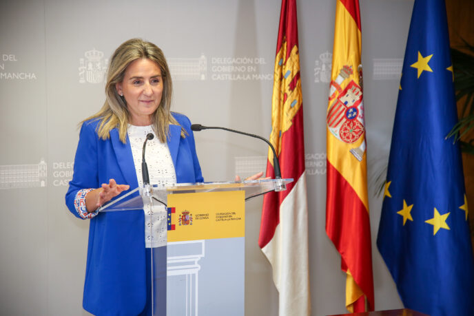 Milagros Tolón destaca la normalidad en la apertura de la jornada electoral del 9J en Castilla-La Mancha