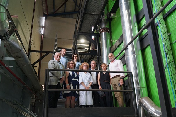 La planta de Acesur en Tarancón (Cuenca) sustituye  el consumo de gas por biomasa