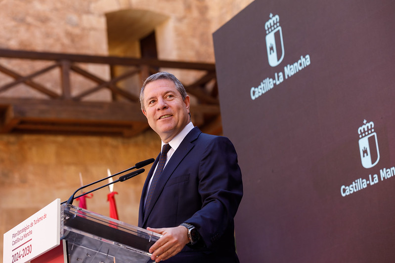 García-Page fija el objetivo de incrementar un 18 por ciento el número de turistas y un 23 por ciento el de pernoctaciones durante esta década