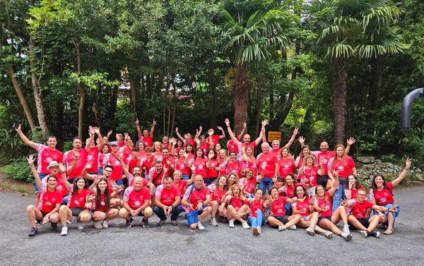Sesenta peregrinos de Tarancón iniciaban este lunes el Camino de Santiago, del Proyecto Camina, entre Bilbao y Santillana del Mar