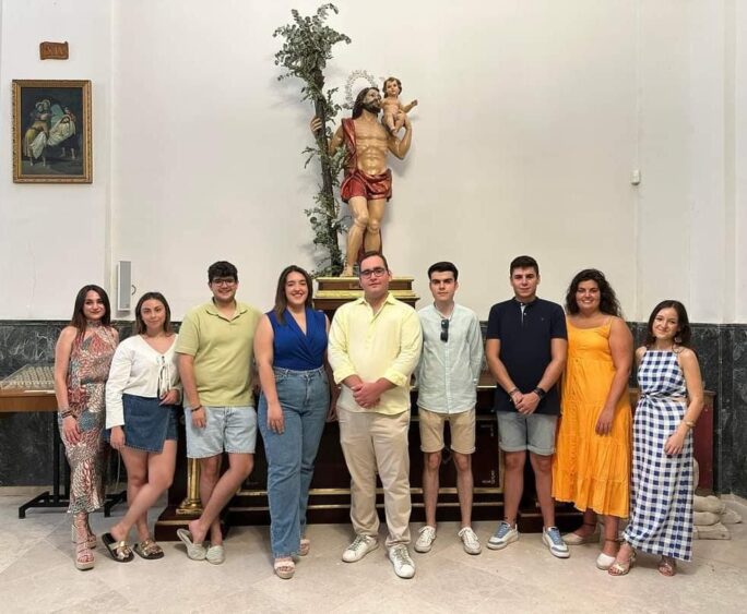 Presentada la Nueva Junta de Gobierno de San Cristóbal de Tarancón, compuesta por gente joven