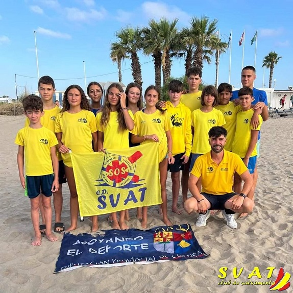 Varios socorristas del SVAT y Guardavidas, tomaron parte en en los últimos campeonatos de España de Salvamento y Socorrismo de Verano, disputados en Castellón el pasado mes de julio con buenas actuaciones.