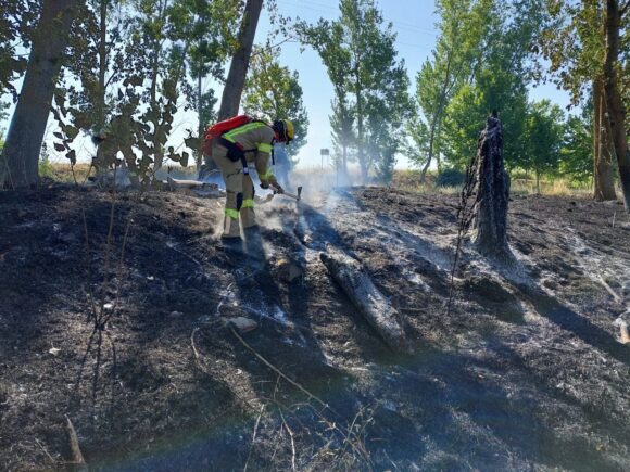 40 bomberos forestales de Estonia se integran en labores de extinción de incendios en Castilla-La Mancha y Galicia