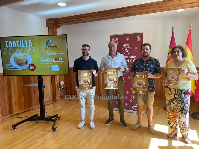 Tarancón celebrará estas fiestas una «Tortilla Solidaria» en apoyo a la Asociación Adelante CLM