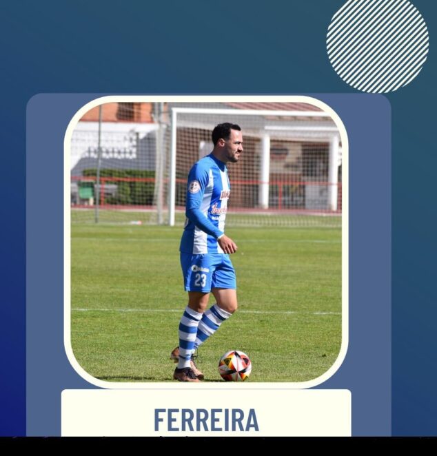Ricardo Ferreira (Ferreira), baja en el CD Tarancon, por “motivos personales y familiares” según confirma el club blanquiazul.