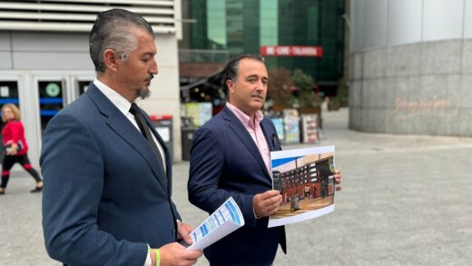 David Moreno denuncia la situación que sufren los alumnos del transporte escolar de la comarca
