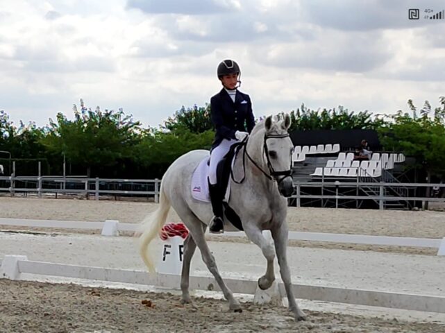Nuevo pódium para la amazona taranconera Alejandra Navarro García, categoría infantil en el Concurso Territorial Antares
