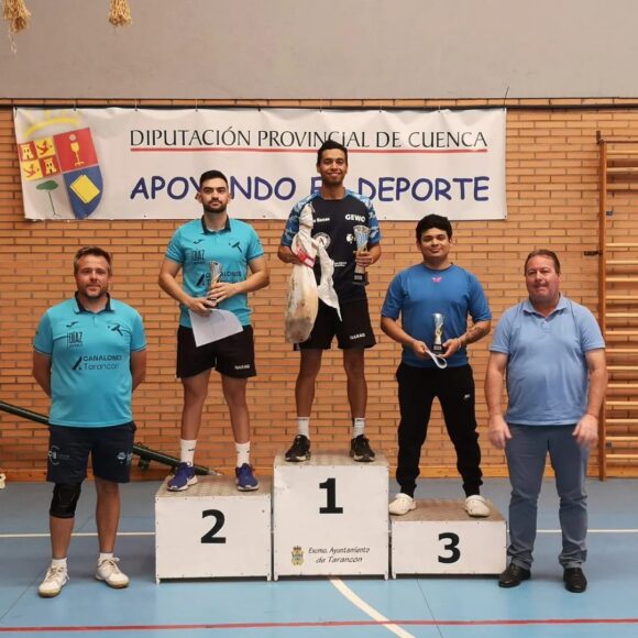 Mas de medio centenar de palistas en el XIV Trofeo Fiestas 2024 de Tenis de Mesa de Tarancón,