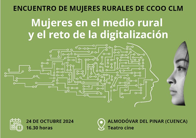 Para CCOO el empoderamiento de las mujeres rurales en CLM también debe ser digital
