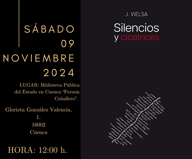 El autor taranconero Jesús Vielsa presenta el próximo 9 de noviembre en Cuenca parte de su creación literaria.