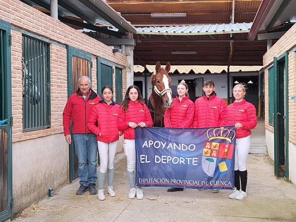 Con dos primeros  puesto en la Liga Regional de Doma Clásica y una segunda posición, cierra la temporada el equipo Equidepor Víctor Navarro de Tarancon.
