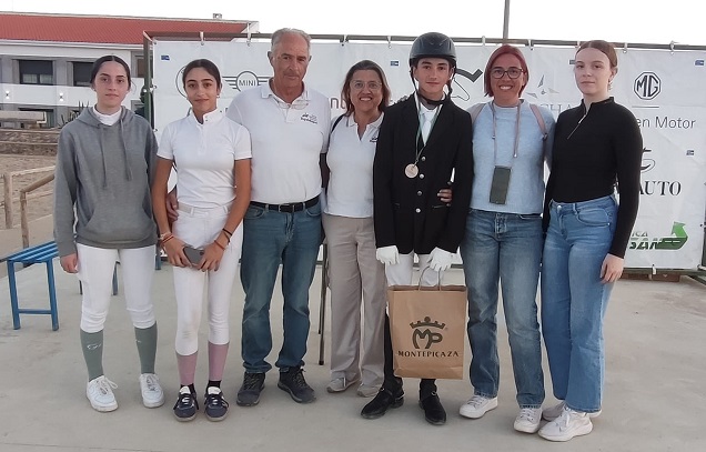 Buena jornada para el equipo de Domas Clásica Equidepor de Tarancón en el concurso Territorial El Carrizal de Pepino (Toledo)