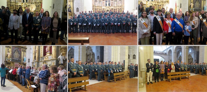 Brillante, solemne y emotiva celebración de la patrona de la Guardia Civil en Tarancón.