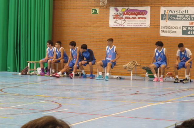 Los equipos del CB Tarancon, pasaron como una apisonadora ante el Ayuntamiento de Tomelloso en la liga Regional Cadete e infantil.