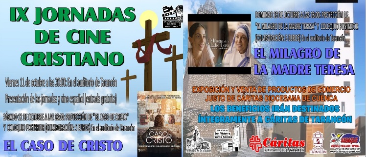 Regresan las Jornadas de Cine Cristiano al Auditorio de Tarancón en su IX edición